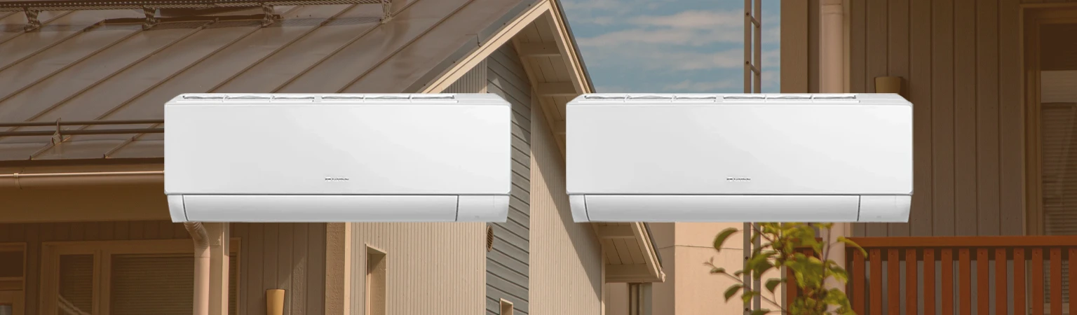 GREE Multi-Split Nordic: 2 ilmalämpöpumppua, 1 ulkoyksikkö – asennettuna Pirkanmaalla!